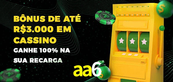 aa6 melhor bônus de depósito
